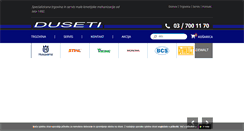 Desktop Screenshot of duseti.si